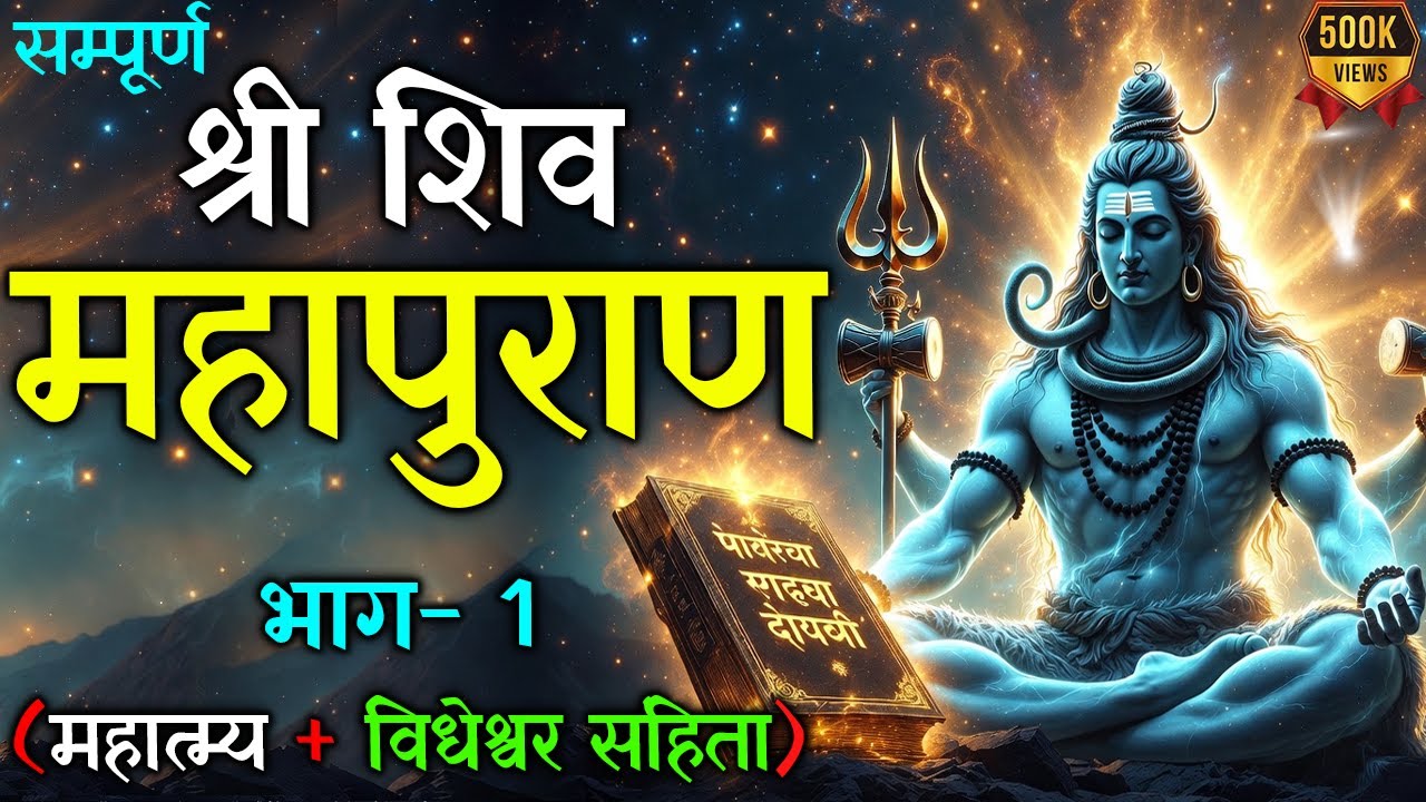 श्री शिव महापुराण भाग 1 | Shiv Puran Katha in Hindi | Shiv Maha Puran Part 1 #Mahadev