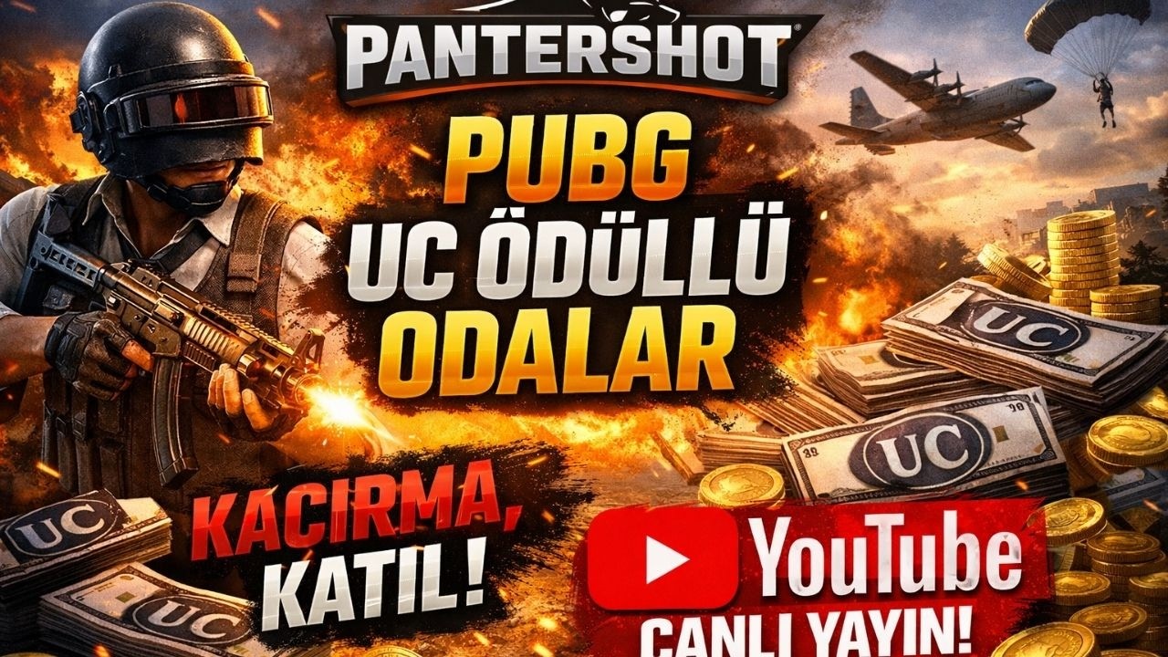 👉 Tüm PUBG Camiâ Burada! 😳 UC ÖDÜLLÜ ODALAR BAŞLADI