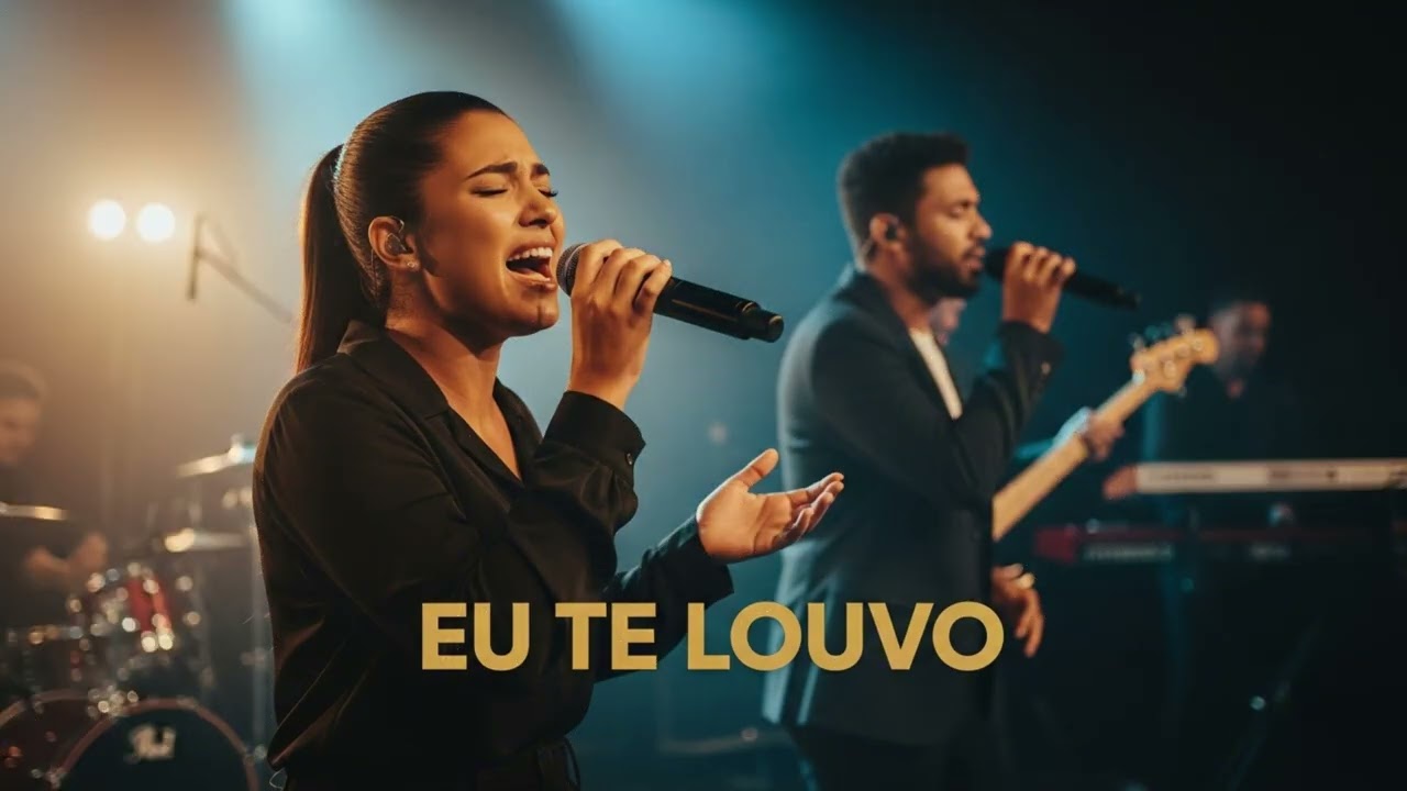 🔥 Eu Te Louvo - LeoIaGospel ✨DignoDeLouvorIA