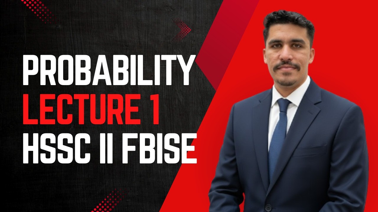 Probability Lecture 1 | FBISE | RBISE | Stats with Asim