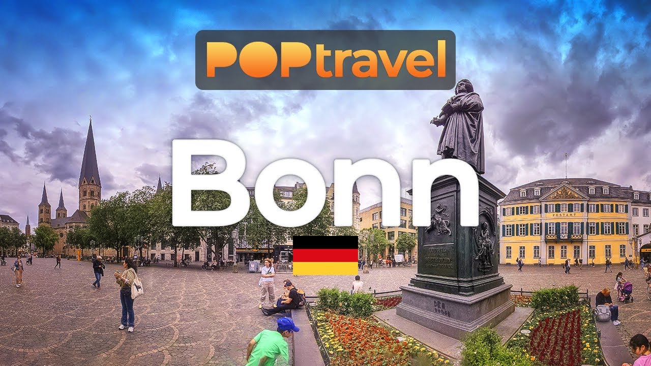 БОНН, Германия 🇩🇪 - 4K HDR пешеходная экскурсия с субтитрами