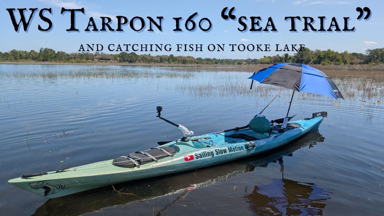 Wilderness Systems Tarpon 160 First Paddle and Fishing Tooke Lake