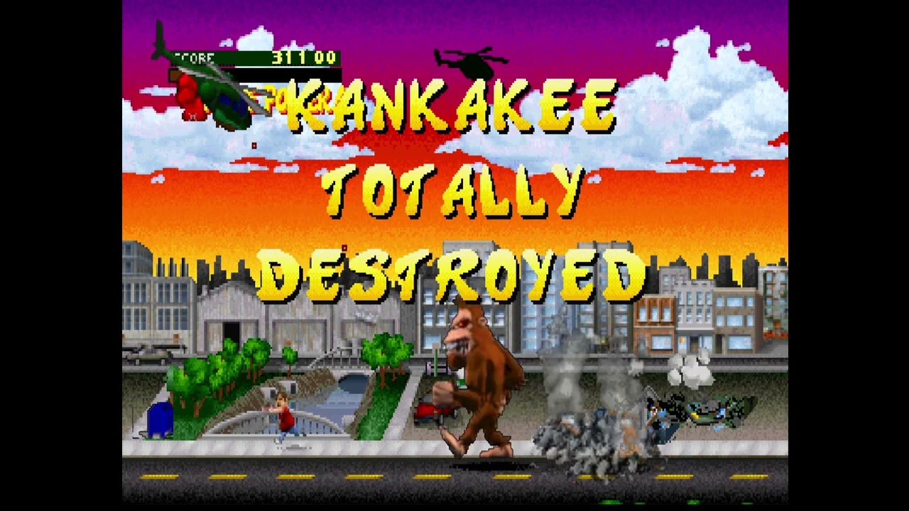 Rampage: World Tour N64 | Gameplay