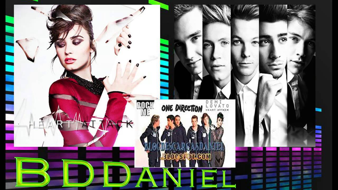 One Direction ft. Demi Lovato - Heart attack vs Rock me (MASHUP)