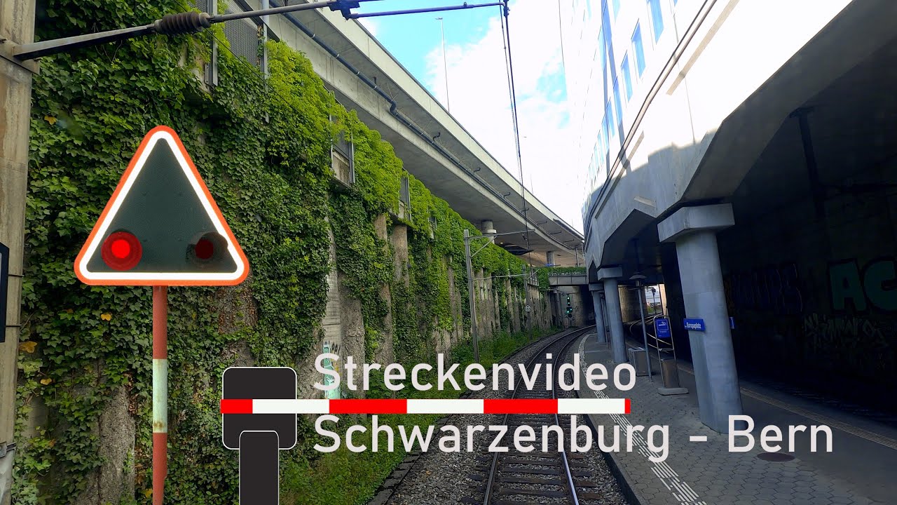 Cab ride / Führerstandsmitfahrt S6 Schwarzenburg - Bern