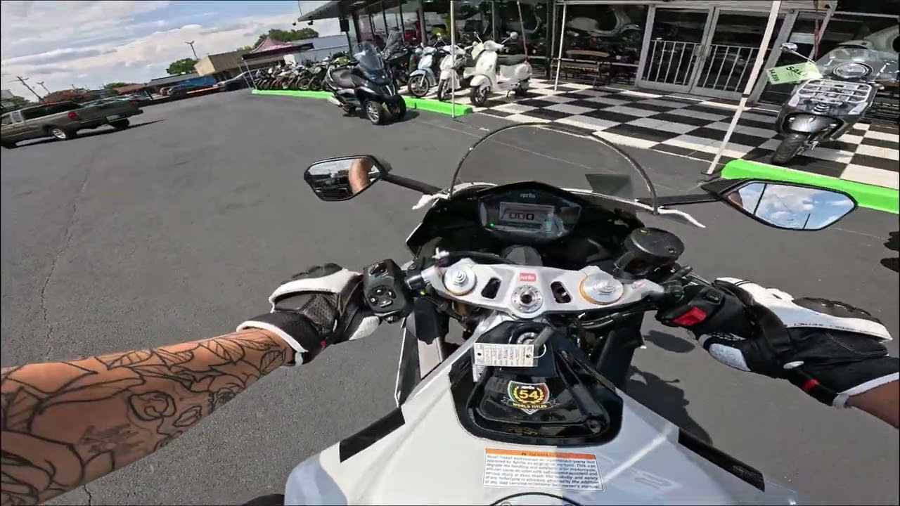 Riding home my friend&rsquo;s brand new, 2024 Aprilia RS660 Extrema!