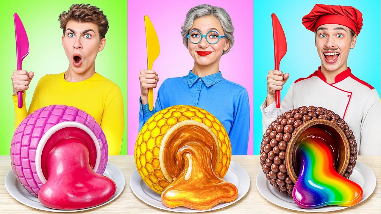 Кулинарный Челлендж: Я против Бабушки | Смешные Челленджи от Multi DO Challenge
