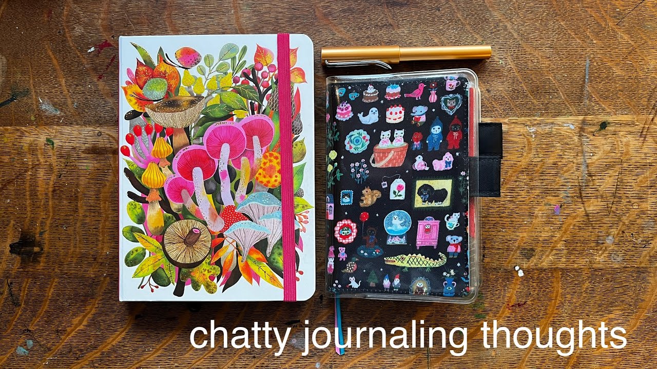 channel intro, chatty journal thoughts + a look into my sketchbook ✿