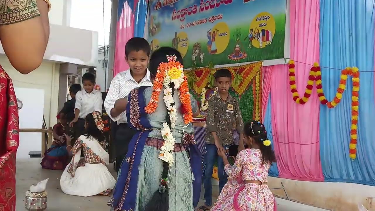 Sankranthi celebrations in our school