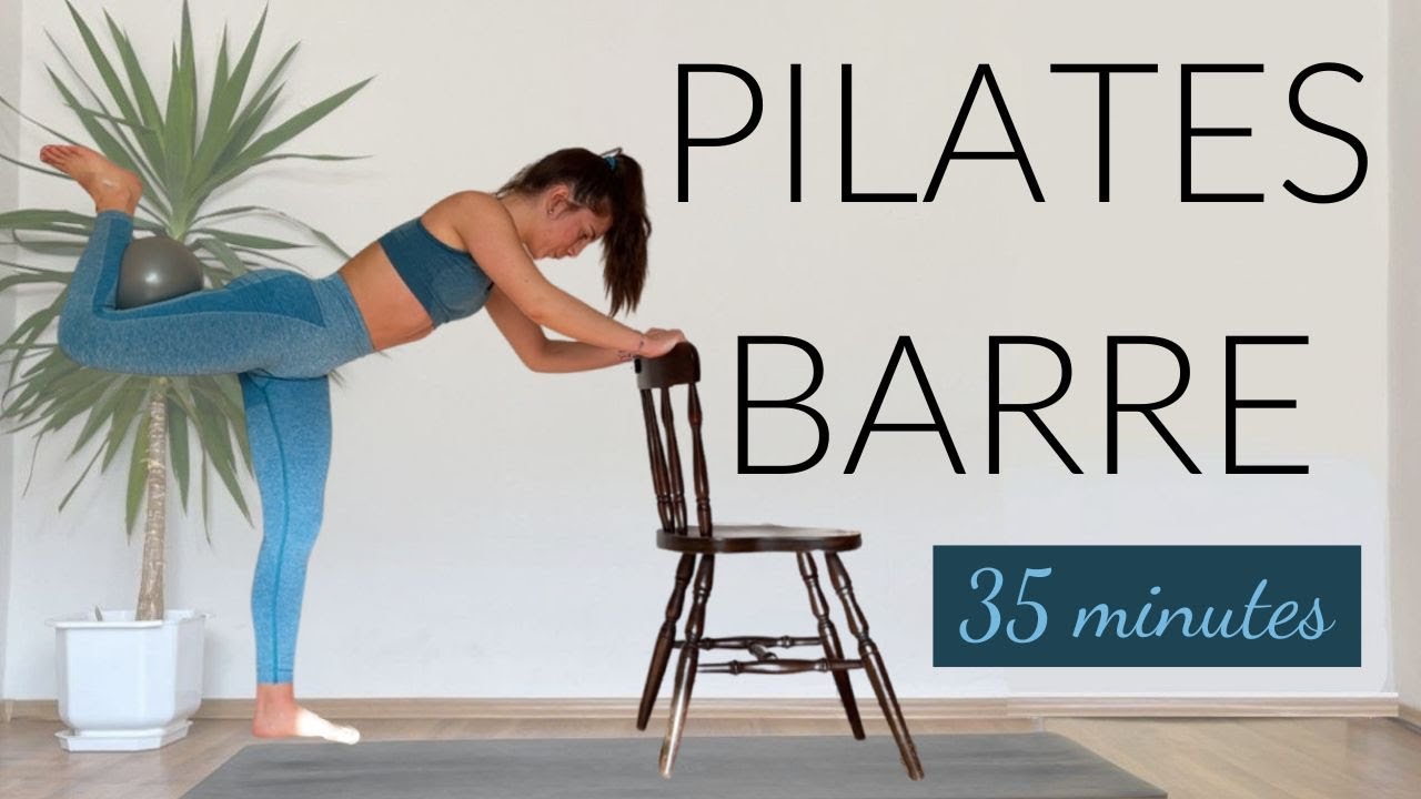 FULL BODY PILATES BARRE | 35 Minute Home Workout