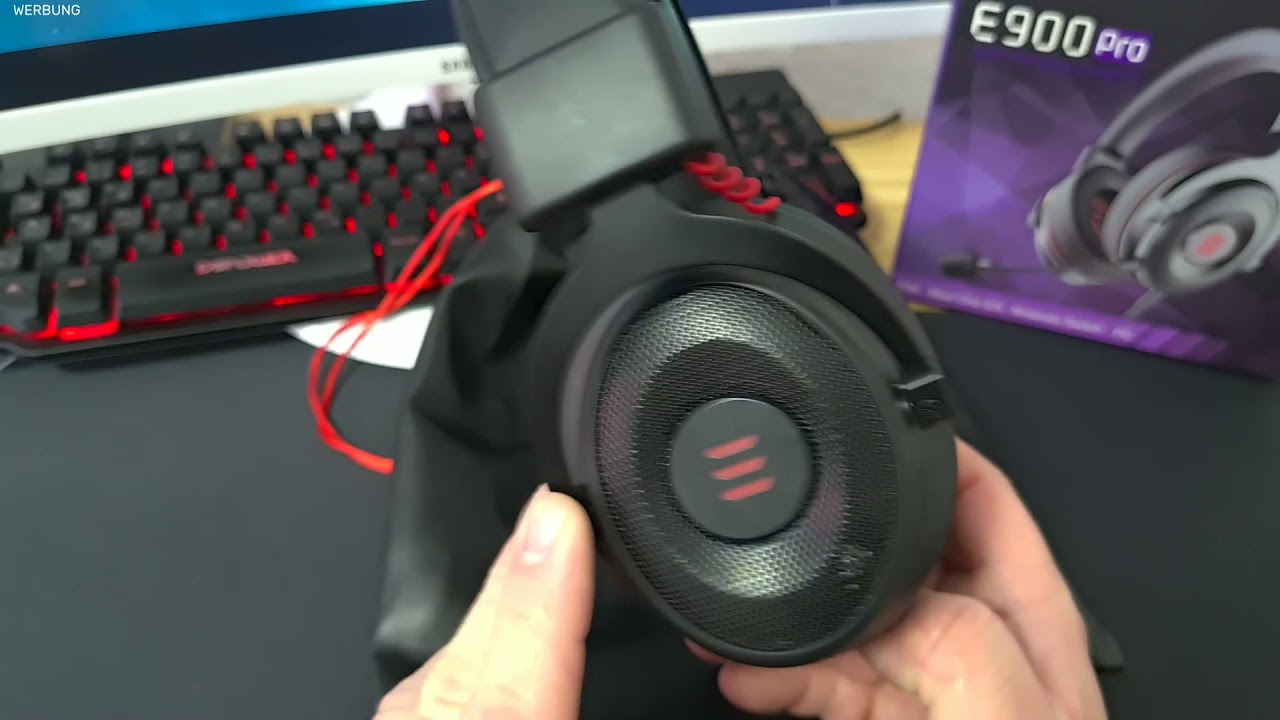 EKSA E900 Pro 7.1 PC Gaming Headset mit Mikrofon 👌