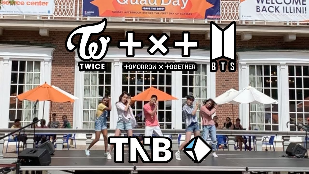 [TNB] KPOP IN PUBLIC - UIUC Quad Day (TWICE, TXT, BTS)