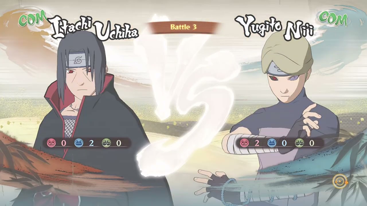 NARUTO ULTIMATE NINJA STORM 4 Random Battles Com vs Com Very Hard