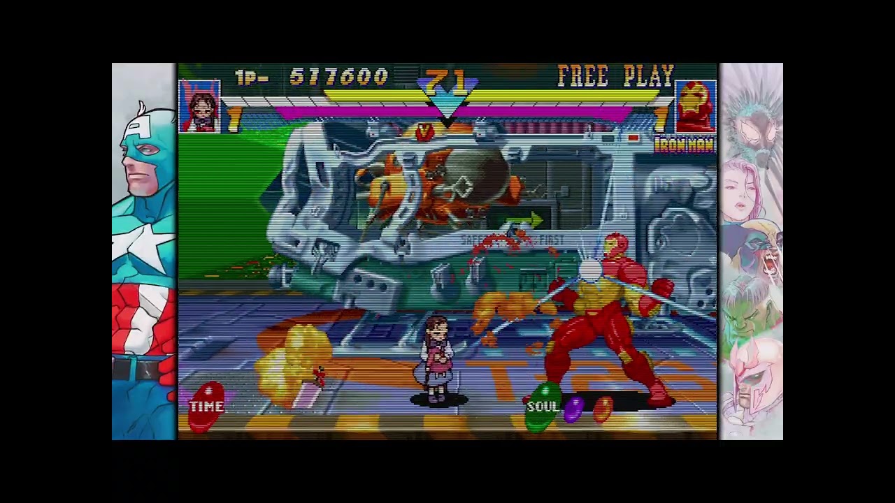 Marvel Vs Capcom Fighting Collection - Anita ( Char apelona demais kkkk) - Marvel Super Heroes -