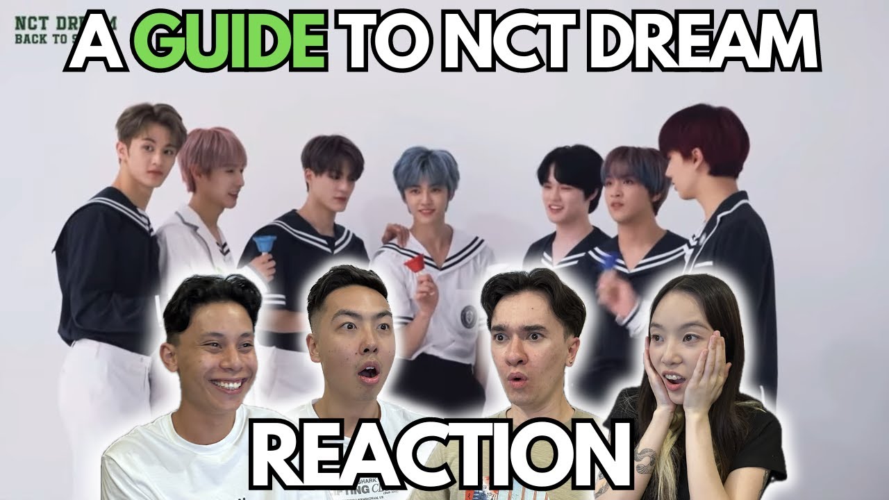 NCT DREAM GUIDE REACTION!!