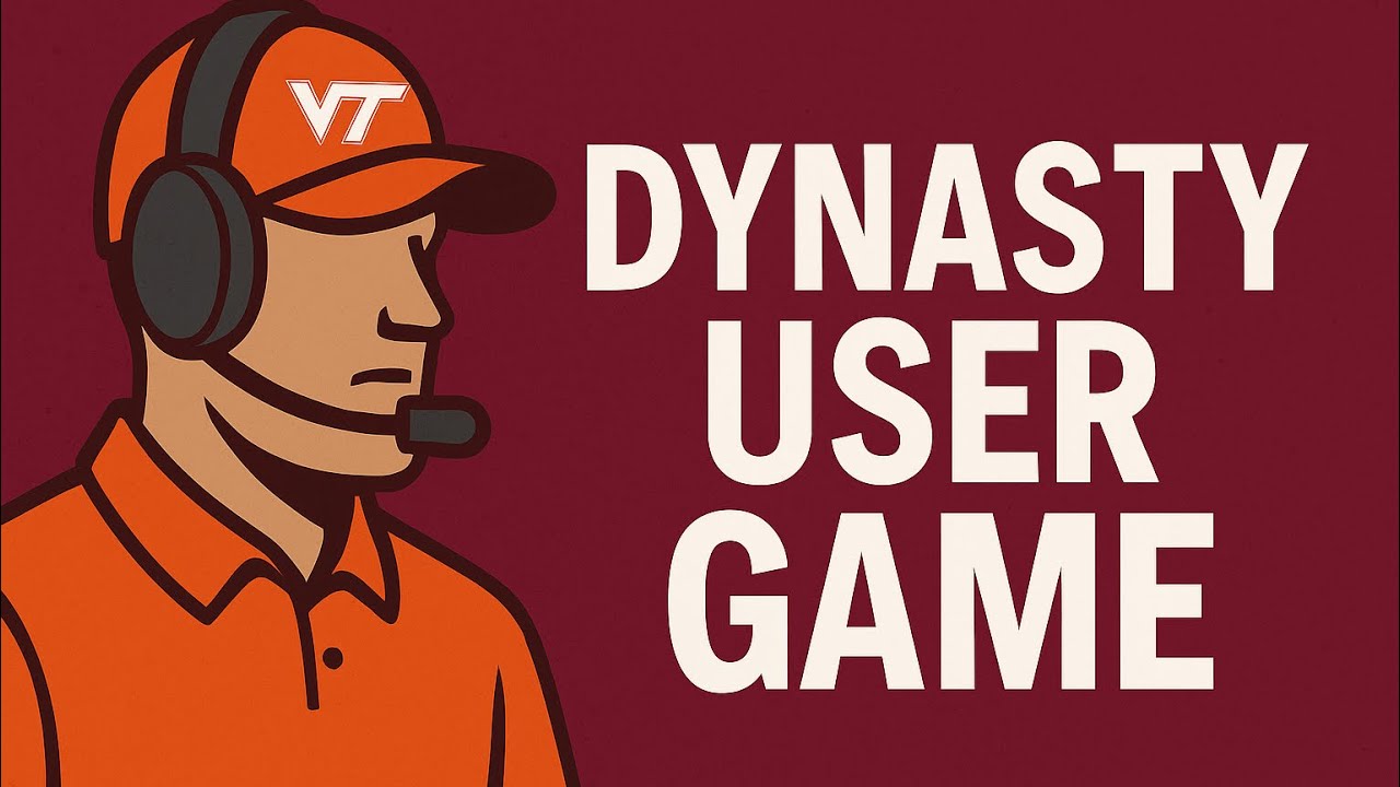 Coach Mode Activated | Virginia Tech Dynasty User Game 🎮🏈