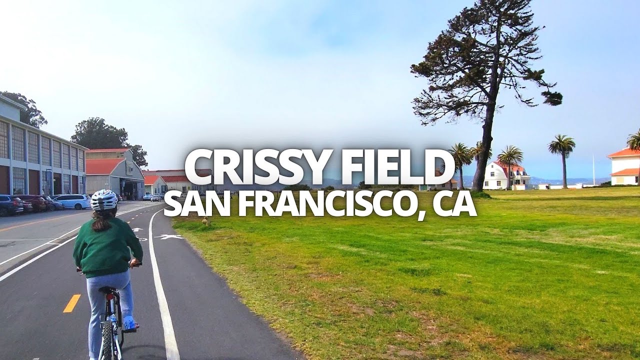 Exploring Crissy Field in San Francisco, California USA Biking Tour #crissyfield #sanfrancisco #sf