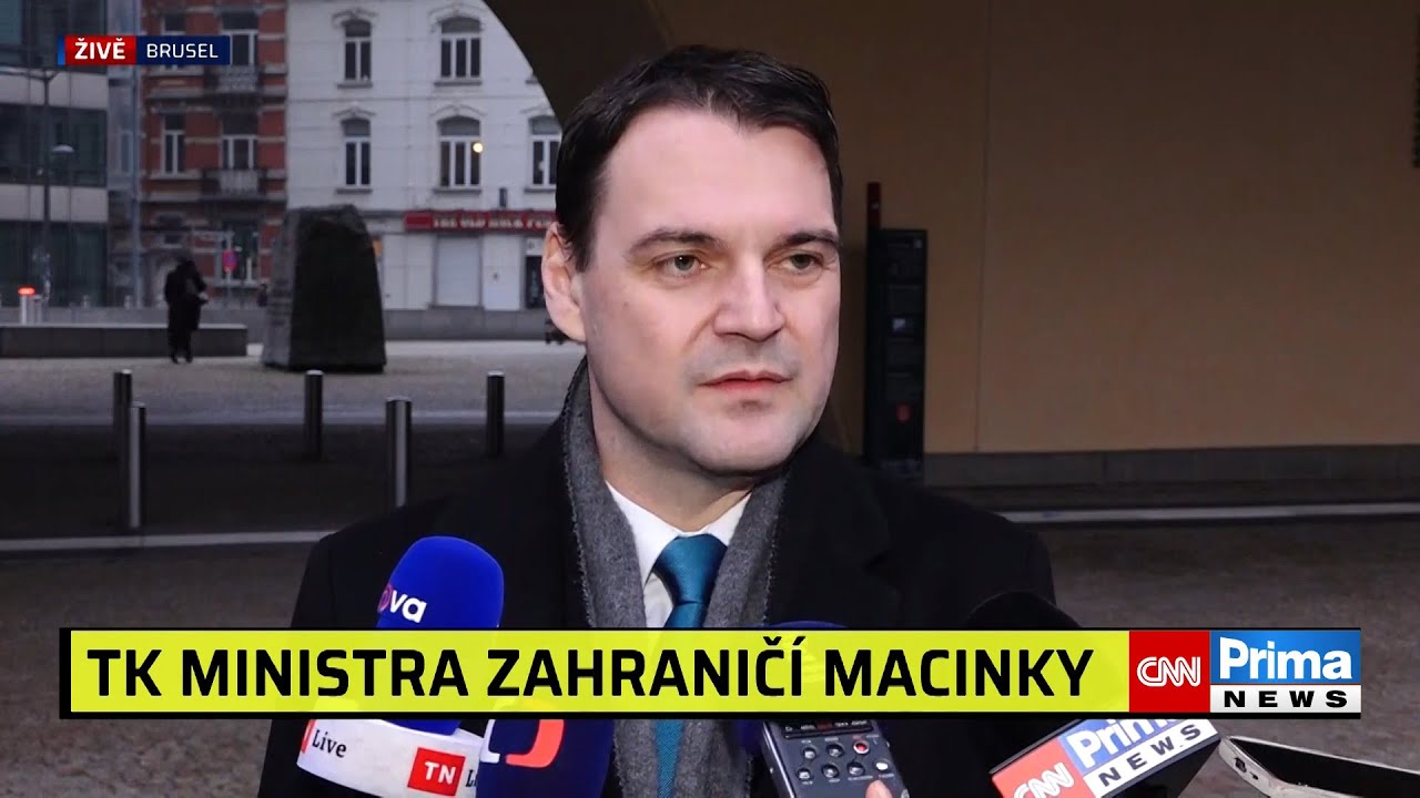 Macinka bere zpátečku: S Pavlem můžeme jednat. Se šéfem NATO mluvil o muniční iniciativě i SPD