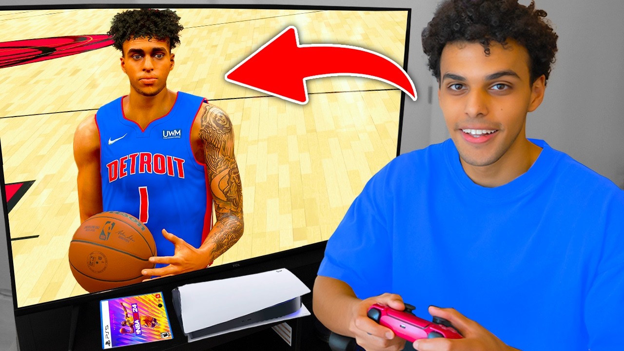 Playing As Myself In NBA 2K!