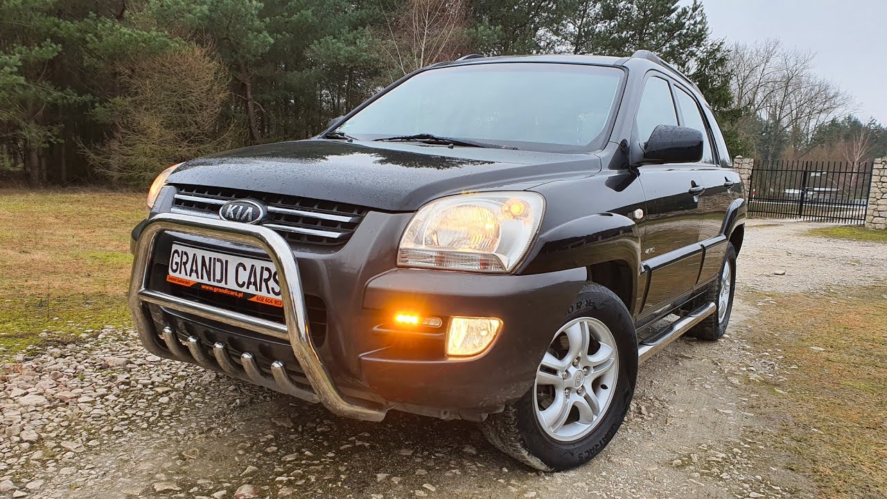 KIA Sportage II 2006 2.0 16v 142KM 4WD Active Prezentacja Samochodu 4x4