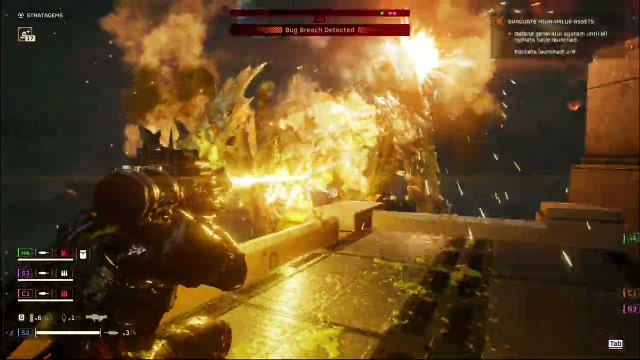 Helldivers 2 Linux 1440p Native Ultra Downsampled to 1080p