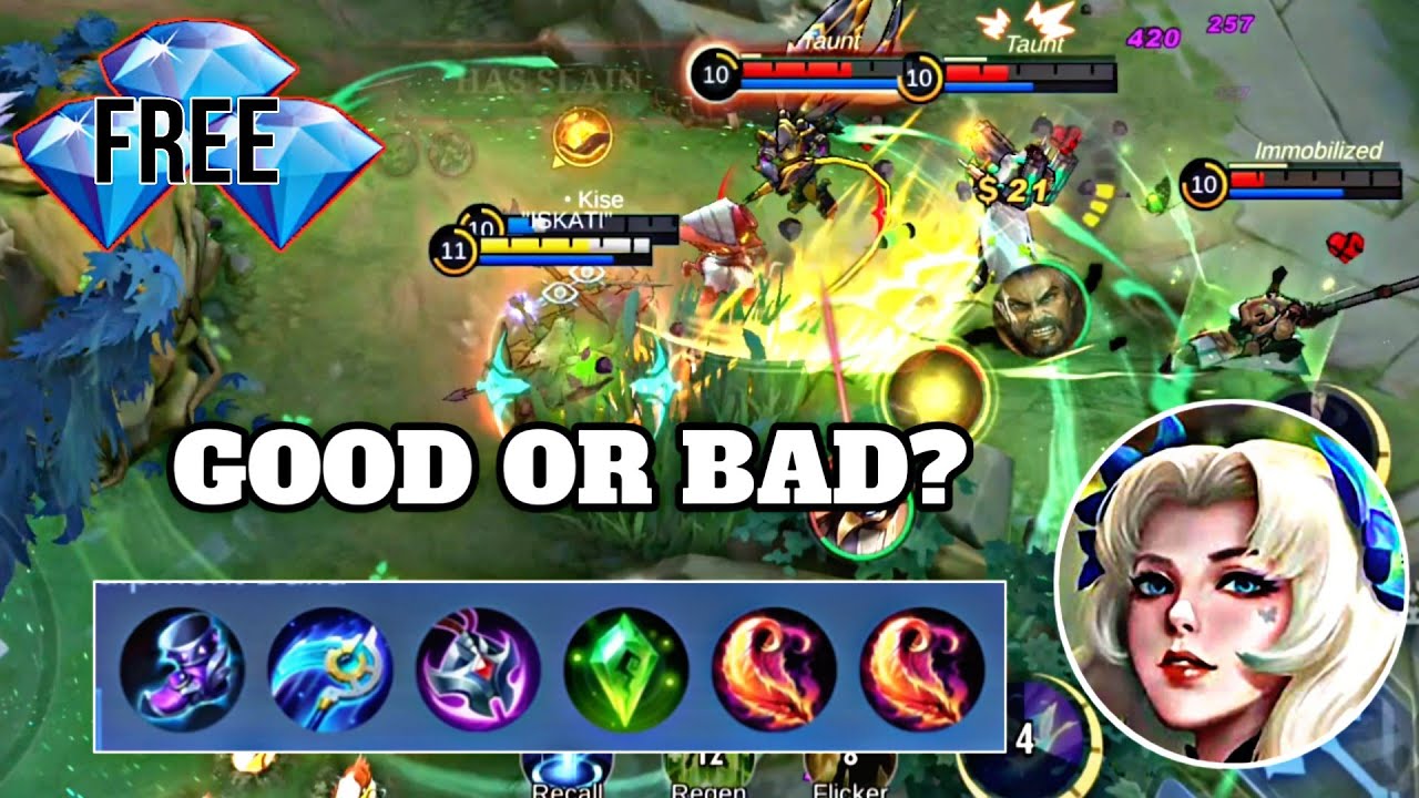 New item combination for Odette |odette gameplay| mobile legends | mlbb