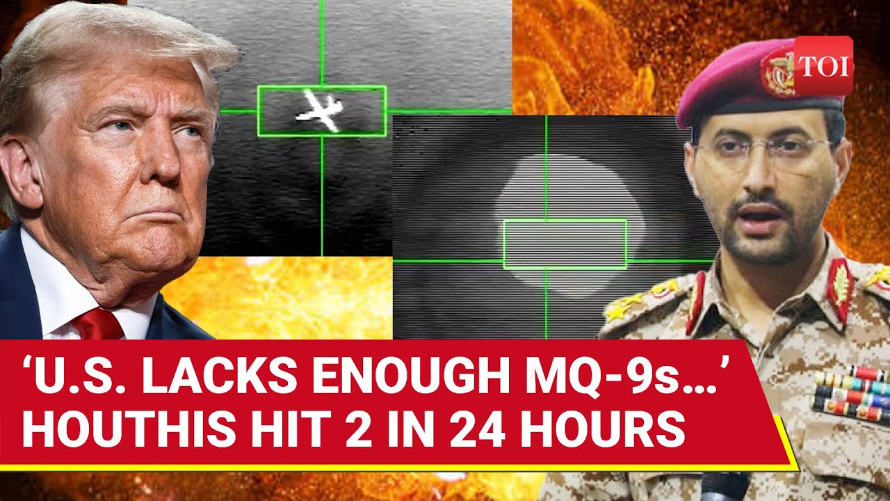 ‘6 US Drones Destroyed In Just…’: Houthis Go On Rampage; America Admits ‘Not Enough MQ-9s To…’