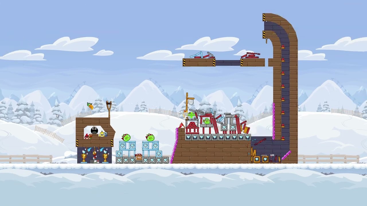 Angry Birds Friends Level 9 Tournament 1692 three stars NO POWER-UP walkthrough 2026-01-31