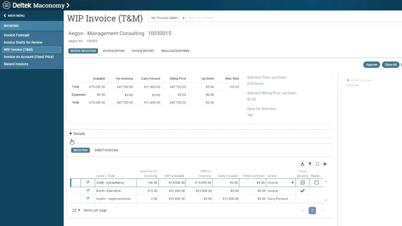 Deltek Maconomy: Przegląd roli kierownika projektu