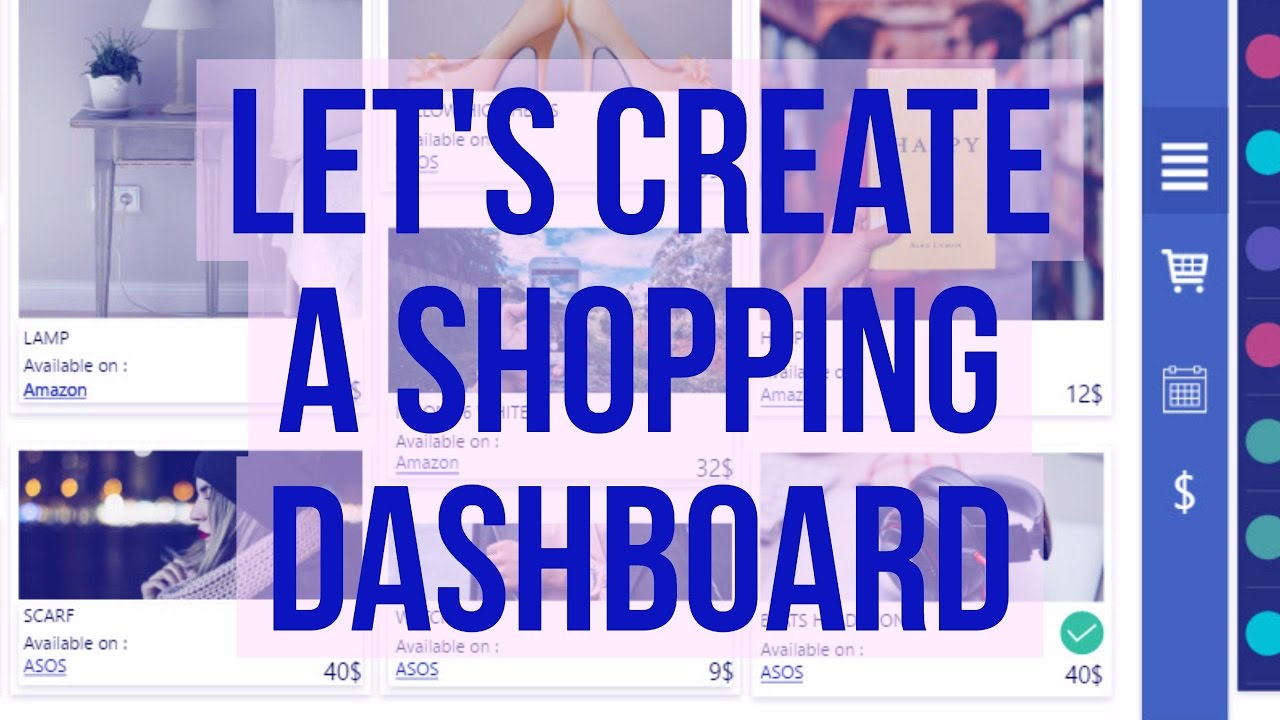 Let's Create a Shopping Dashboard UI - Adobe XD (Experience Design)