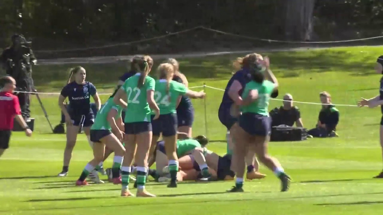 Scotland v Ireland | Under 18's Women's Six Nations | Day Two