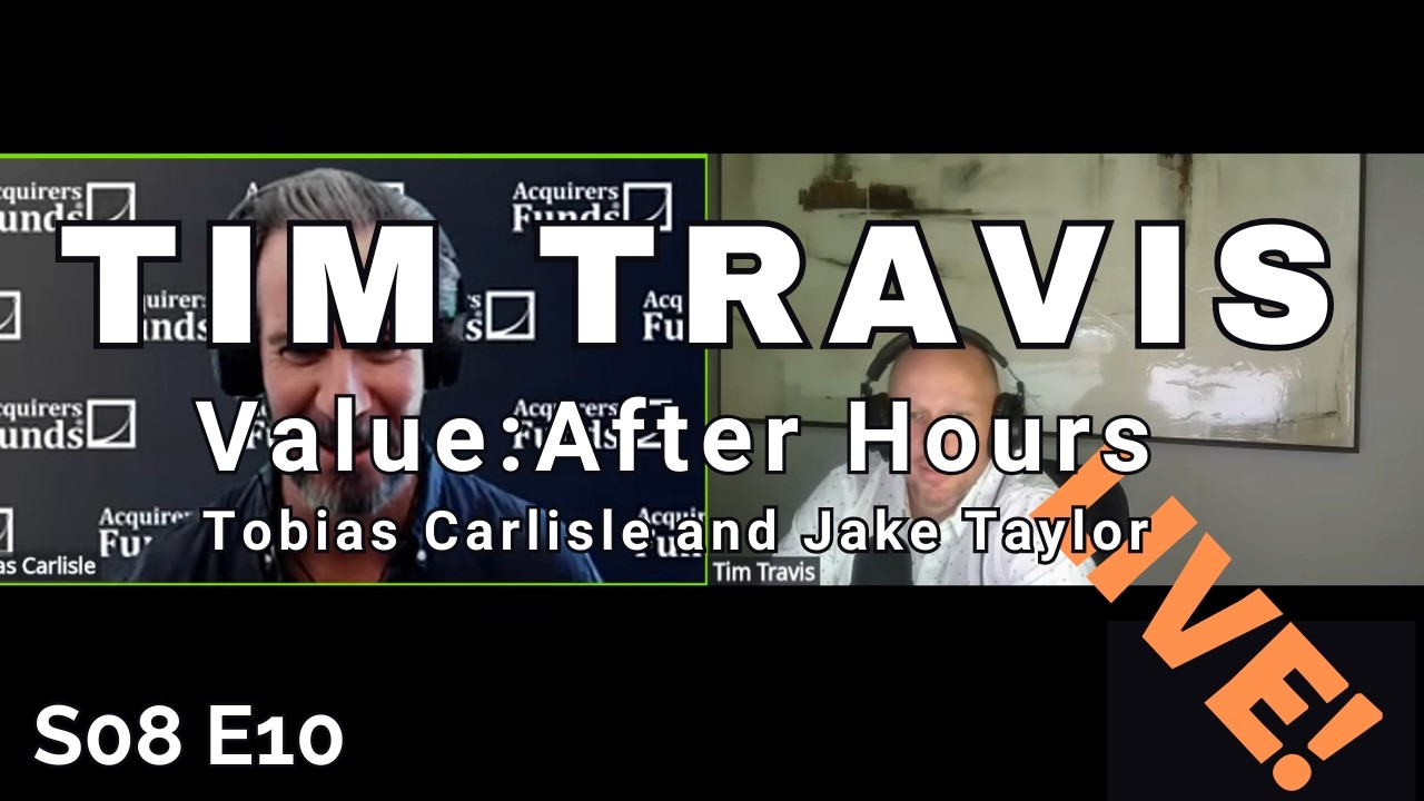 Tim Travis on Private Credit $OWL $OBDC and $MSDL; Energy $DVN, $OXY and $EPD; and $AGO | S08 E10