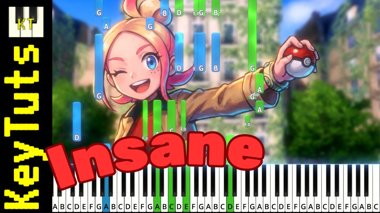 Hotel Z [Pokemon Legends: Z-A] - Insane Mode [Piano Tutorial] (Synthesia)