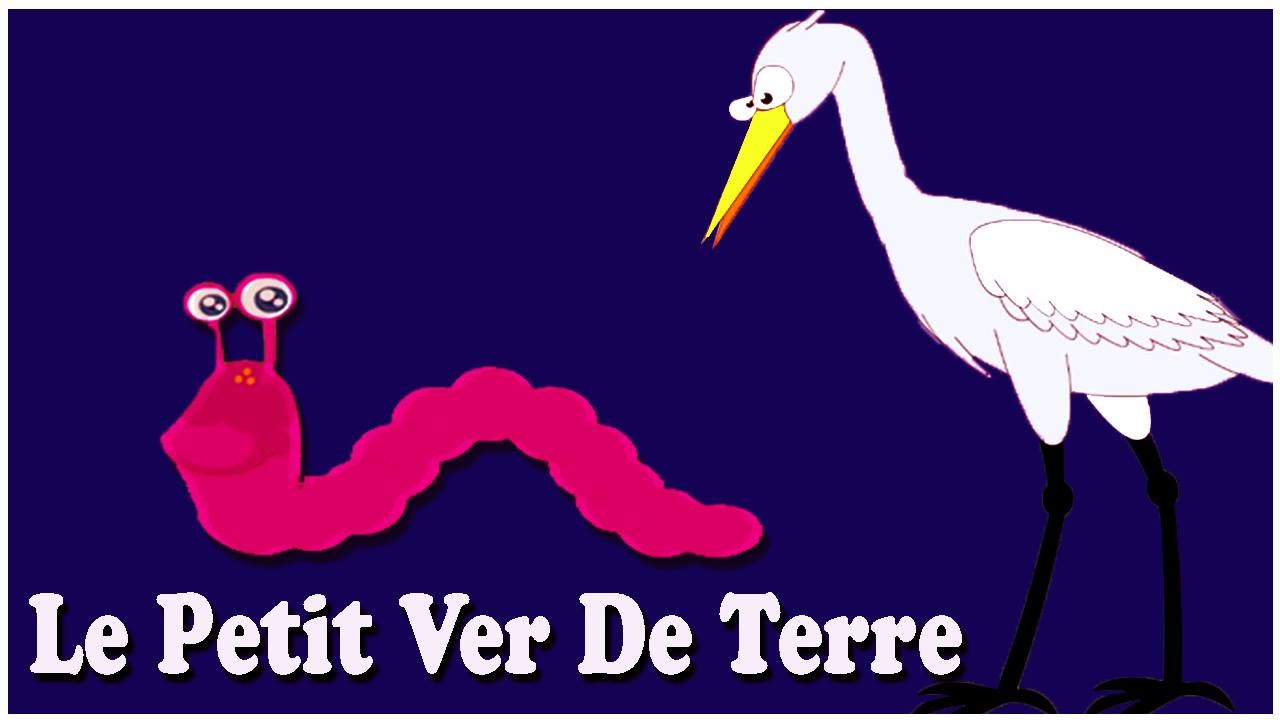 Le Petit Ver De Terre | Comptines françaises | French nursery rhymes