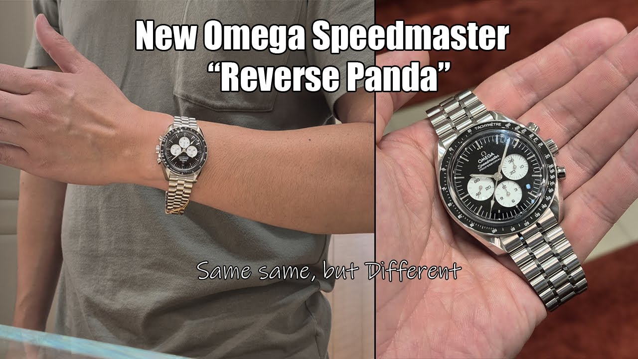 The New Omega Speedmaster Reverse Panda - Same same, but Different