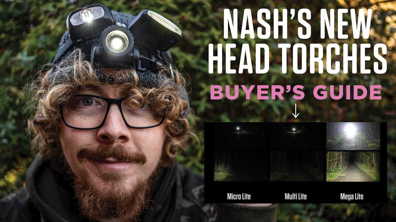 This NEW Head Torch range does it ALL! | Nash Tackle