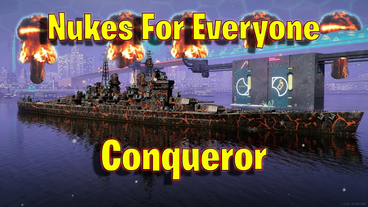 Просто покоряйте вещи в World of Warships Legends!