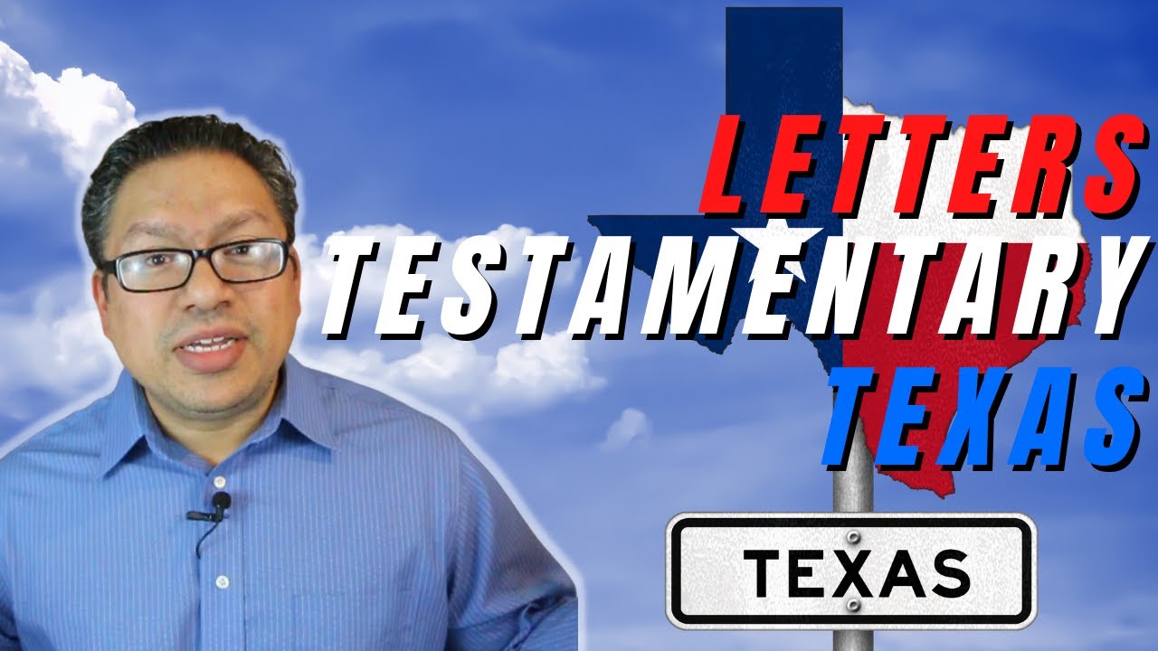 Letters Testamentary Texas