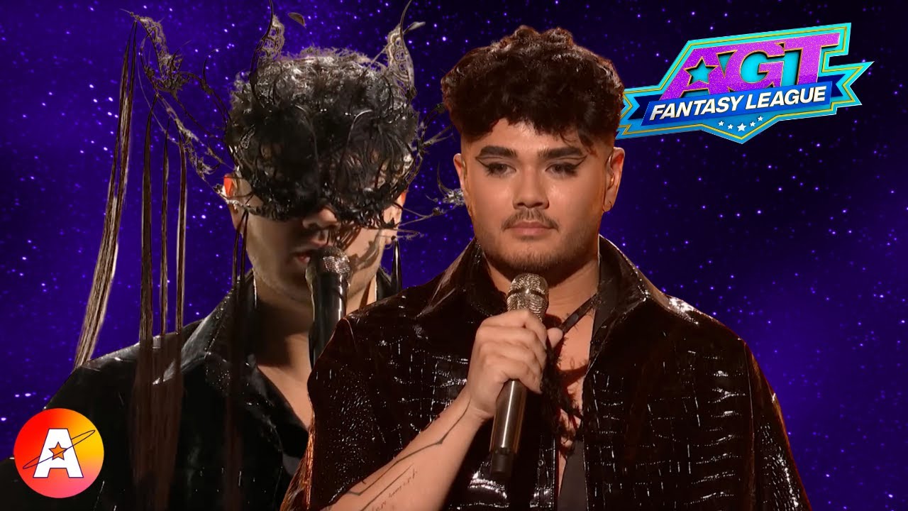 Sheldon Riley DITCHES HIS MASK For The First Time! AGT - Fantasy League