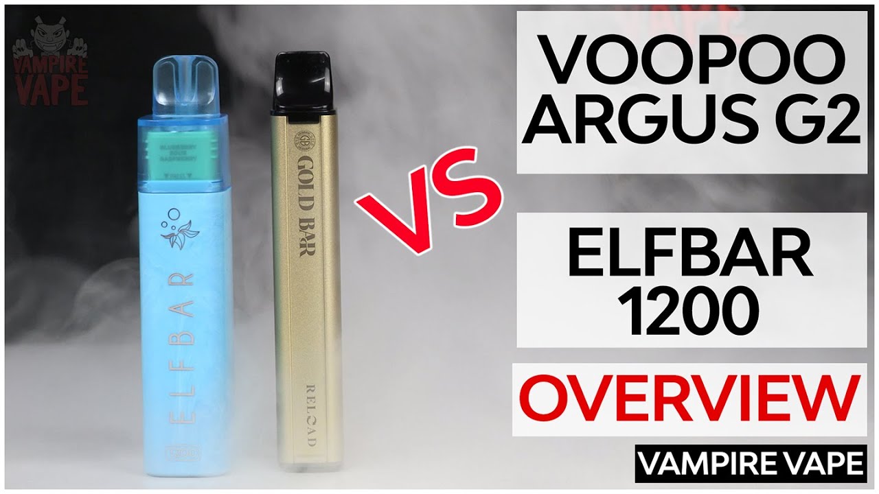 Best Prefilled Pod Kits? Gold Bar Reload vs Elf Bar 1200