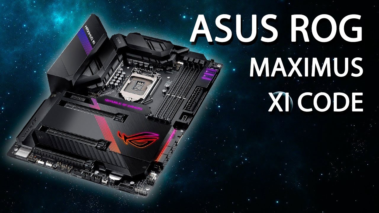 Материнская плата ASUS ROG MAXIMUS XI CODE - Обзор и распаковка
