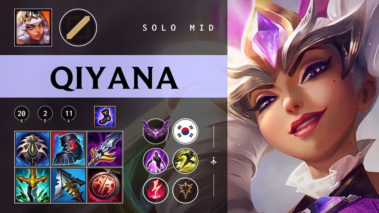 Qiyana Mid vs Vex - KR Master Patch 26.01
