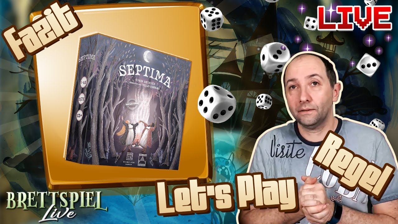 Septima - [Brettspiel] [Live] [Let's Play] - Regeln/Let's Play/Fazit