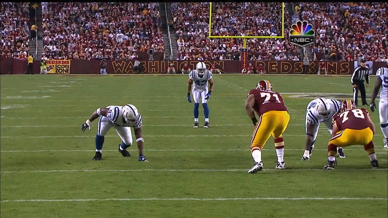 Trent Williams Vs Dwight Freeney 🔥 (OL Vs DL Matchup) 2010 Colts Vs Redskins highlights 