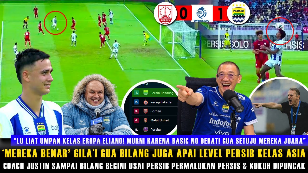 🔵'ITU BENER² ASSIST KELAS EROPA'😱BAK PUNYA 9 PARU²! ELIANO ADA DIMANA-MANA🔥SKILL RAMON🔥PERSIB PUNCAK