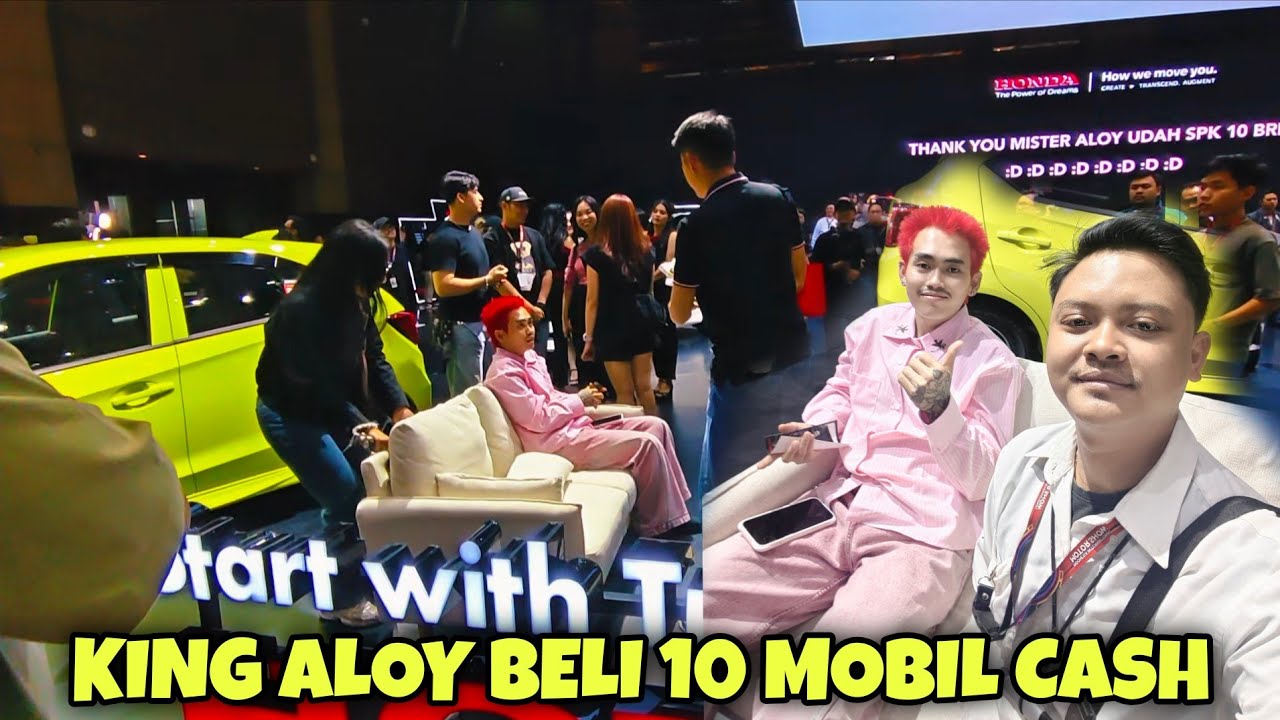 WOW G1L4 KING ALOY BORONG 10 MOBIL‼️MAS ARIF