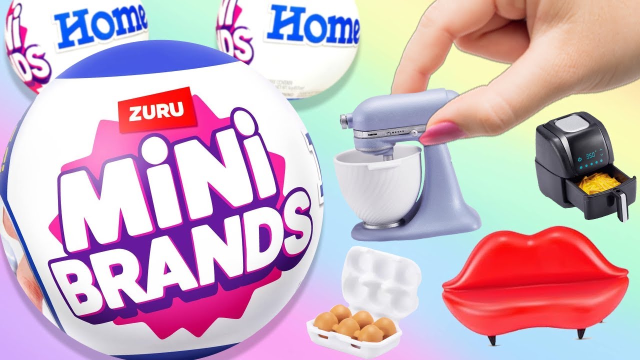 UNBOXING MORE *MINI BRANDS* HOME COLLECTION! MINI AIR FRYER?!