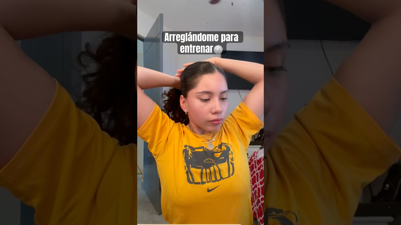 Arr&eacute;glate conmigo para el entrenamiento de hoy🏐 #voley #volleyball #vlog #deporte #grwm