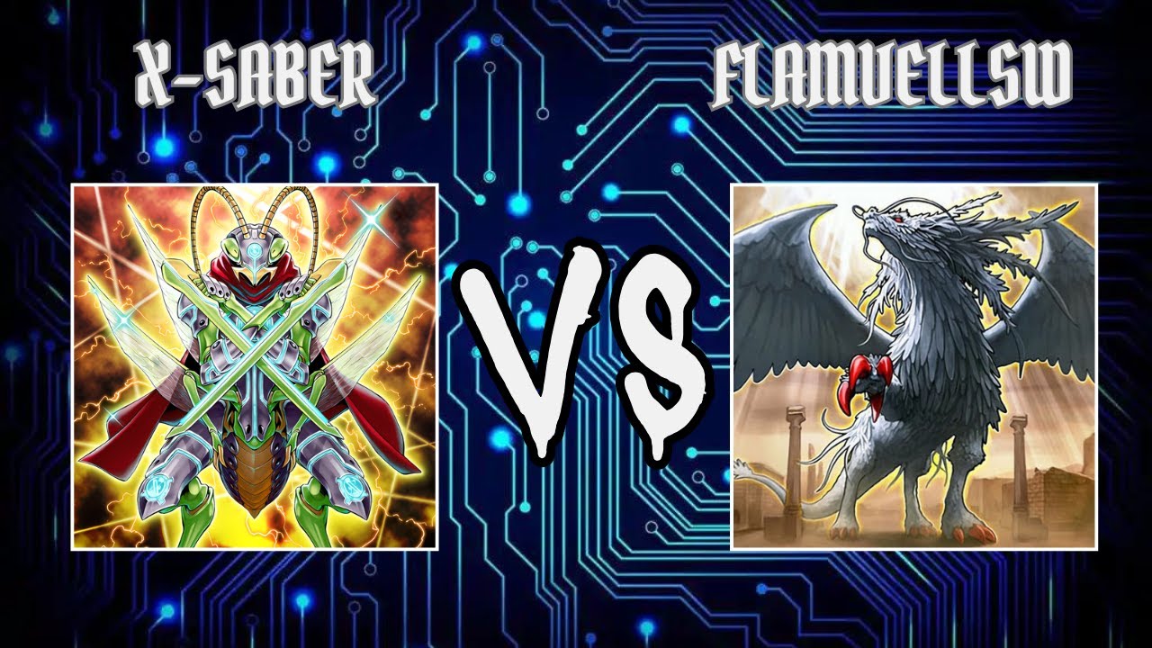 Kaosdevotee(X-Saber) vs Misterhamm(Flamvellsworn) | Yugioh Edison Format | Dueling Book