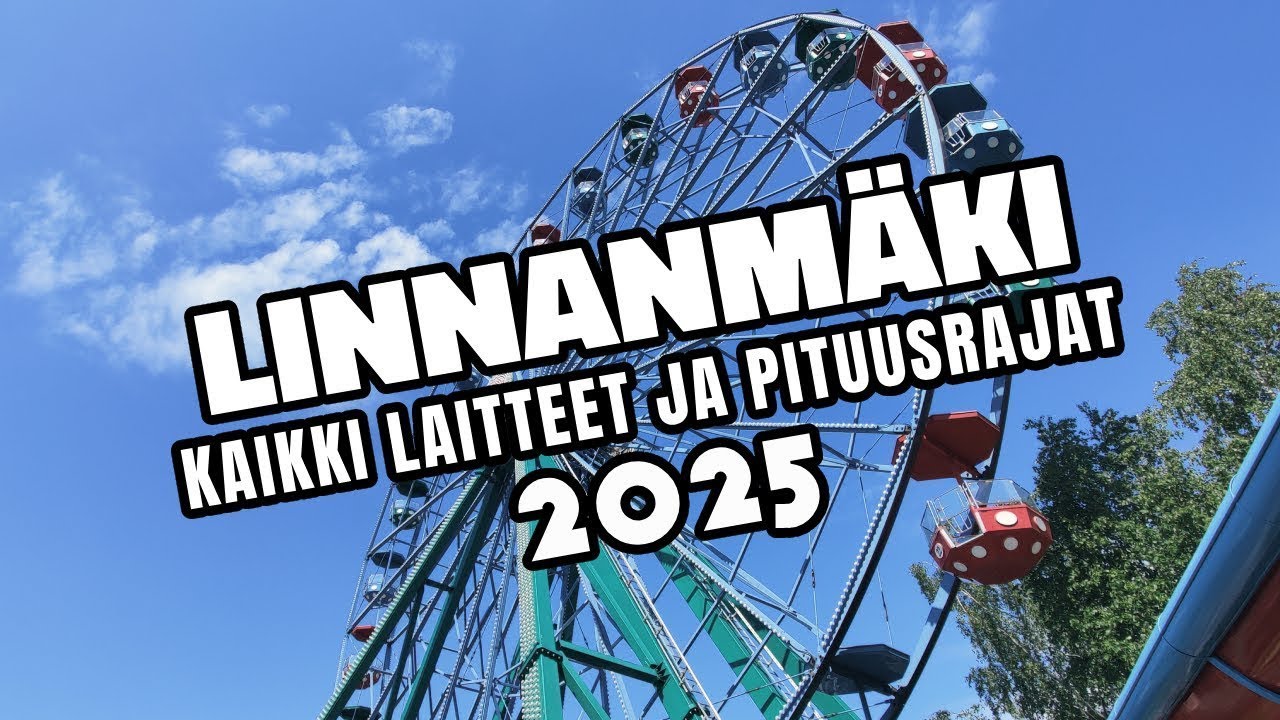 Linnanmäki - Kaikki laitteet ja pituusrajat 2025